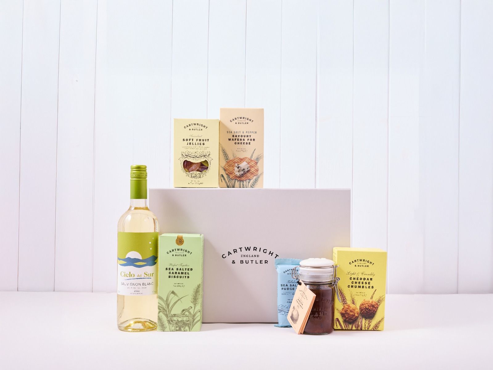 The Sweet and Savoury Selection with White Wine