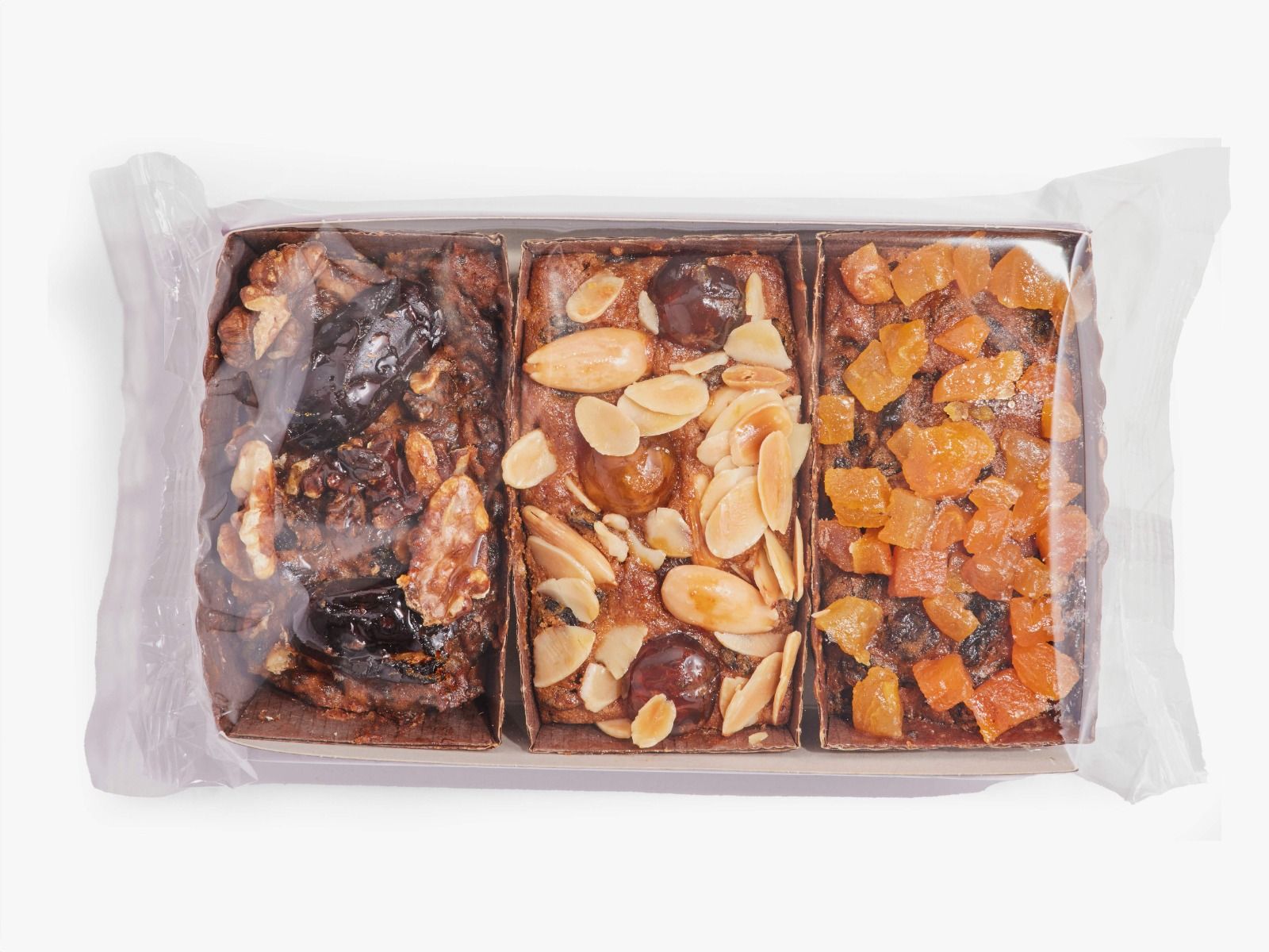 Three Fruit Cake selection