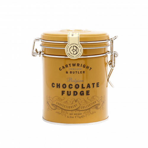 Belgian Chocolate Fudge Tin Cartwright Butler