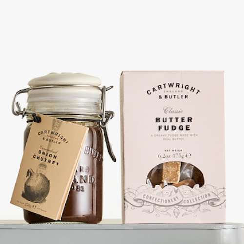 Cartwright and Butler Butter Fudge and Onion Chutney